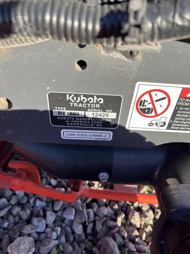 Image of Kubota BX1880 equipment image 4
