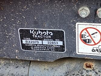 Image of Kubota BX2370 equipment image 1