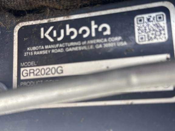 Image of Kubota GR2020 equipment image 3