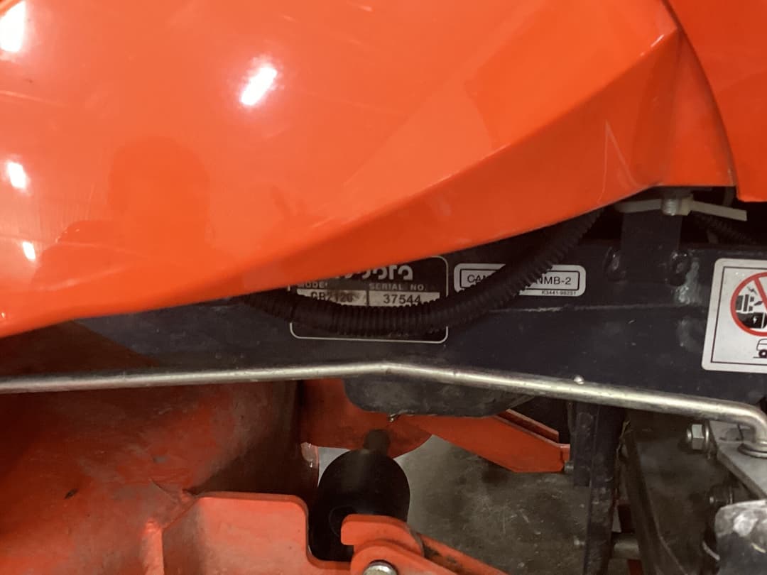 Image of Kubota GR2120 Image 1