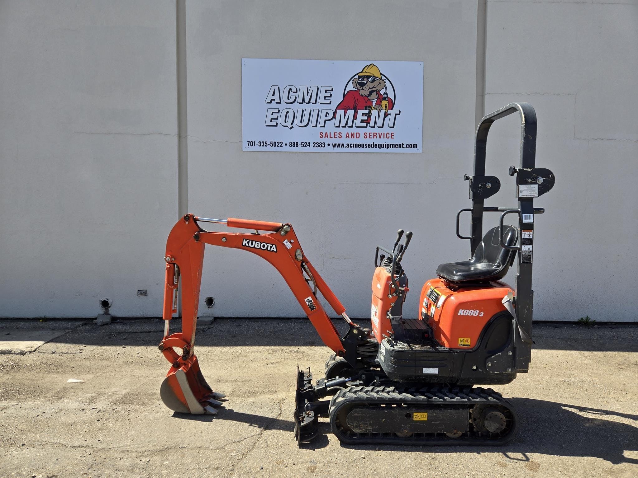 2018 Kubota K008-3 Equipment Image0