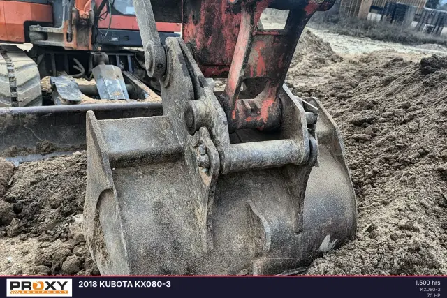Image of Kubota KX080-3 equipment image 3