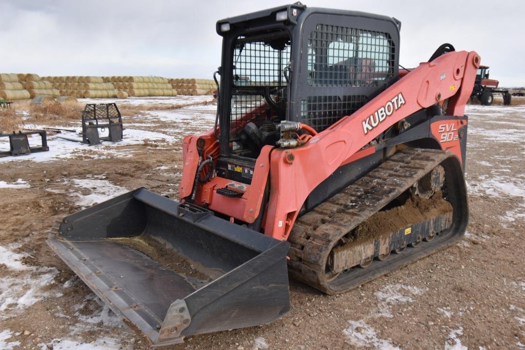 2018 Kubota SVL902 Construction Compact Track Loaders for Sale