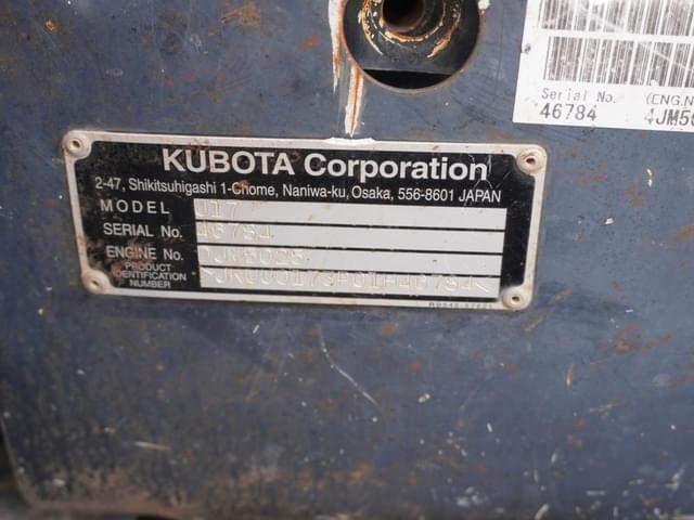 Image of Kubota U17 equipment image 2