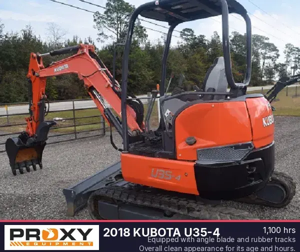 Image of Kubota U35-4 equipment image 3
