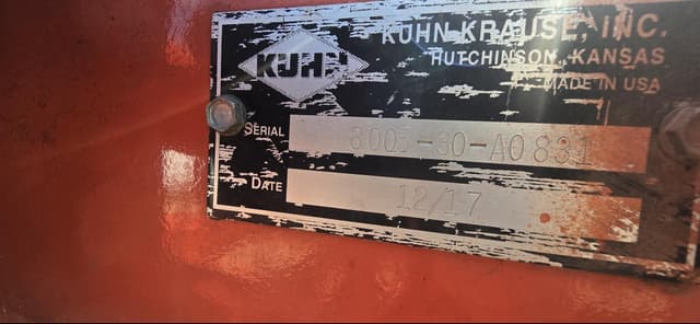 Image of Kuhn Krause 8005-30 equipment image 4