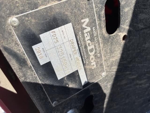 Image of MacDon FD75S equipment image 2