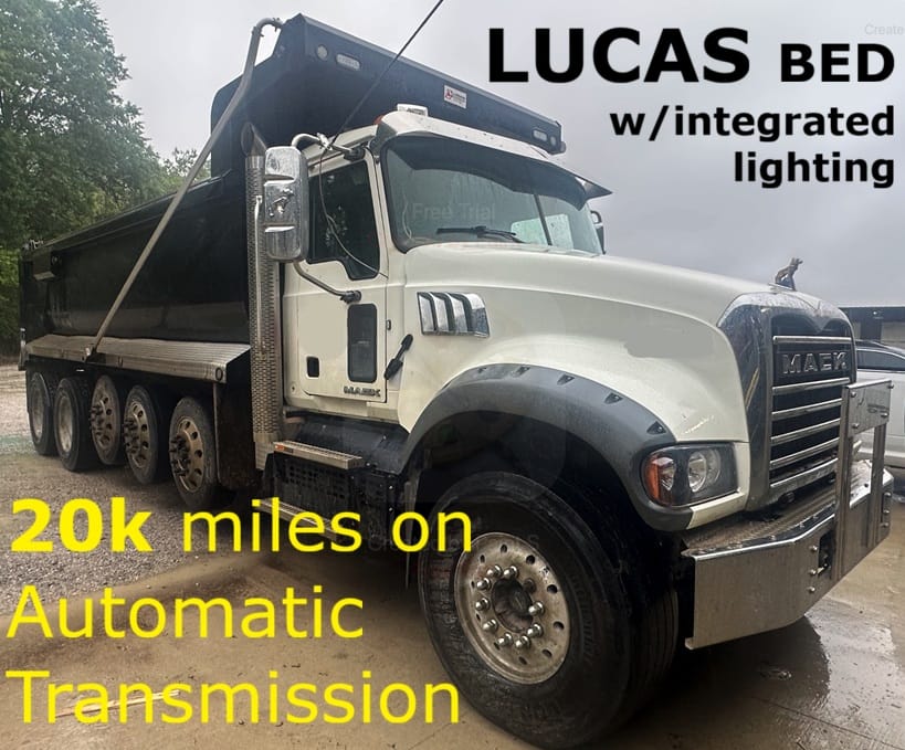 2018 Mack Granite GU713 Equipment Image0