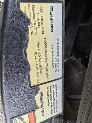 Image of Mahindra Retriever 1000 equipment image 2