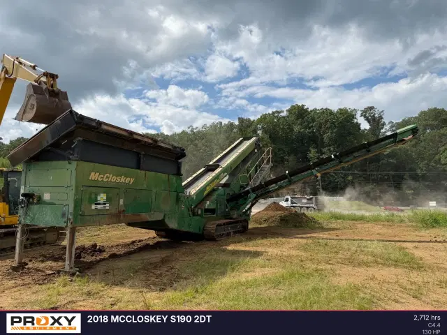 Image of McCloskey S1902DT equipment image 4