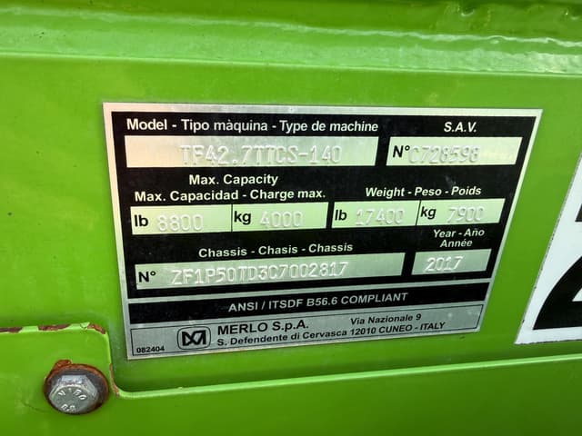Image of Merlo TF42.7 equipment image 2