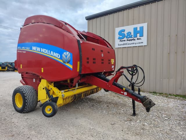 Image of New Holland RB560 Specialty Crop equipment image 1
