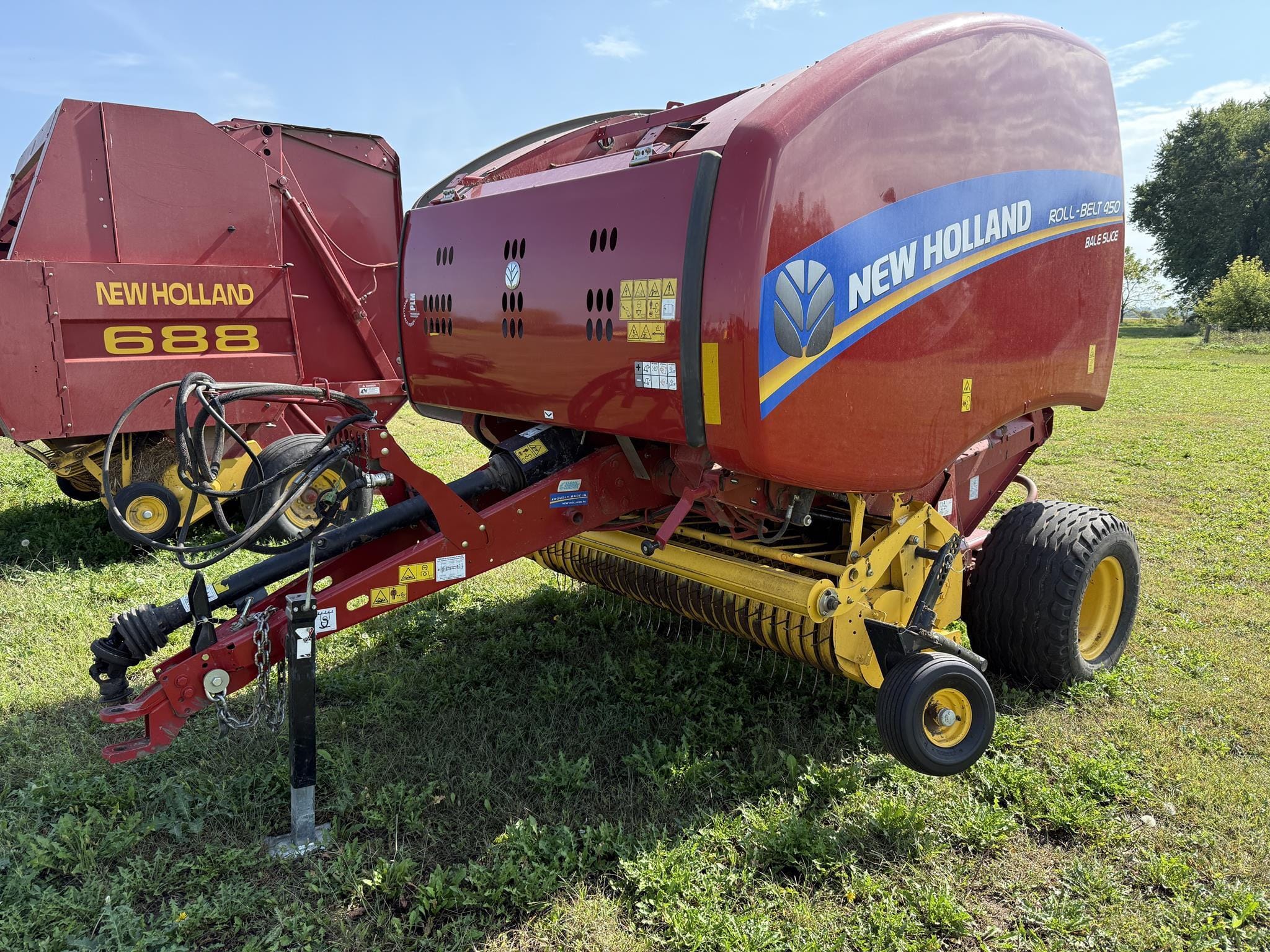 2018 New Holland RB450 Bale Slice Equipment Image0