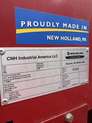 Image of New Holland RB450 Utility equipment image 3