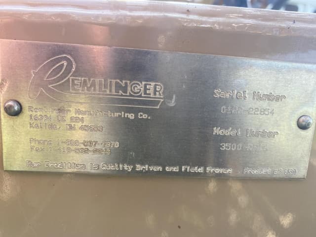 Image of Remlinger 3500 equipment image 4