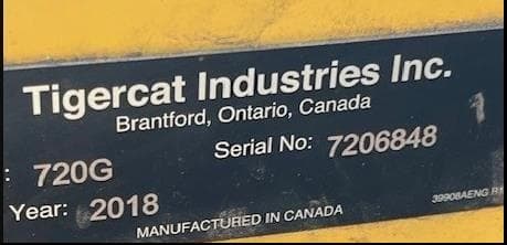 Image of Tigercat 720G equipment image 4