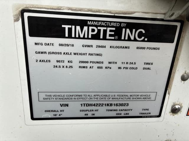 Image of Timpte Super Hopper equipment image 1