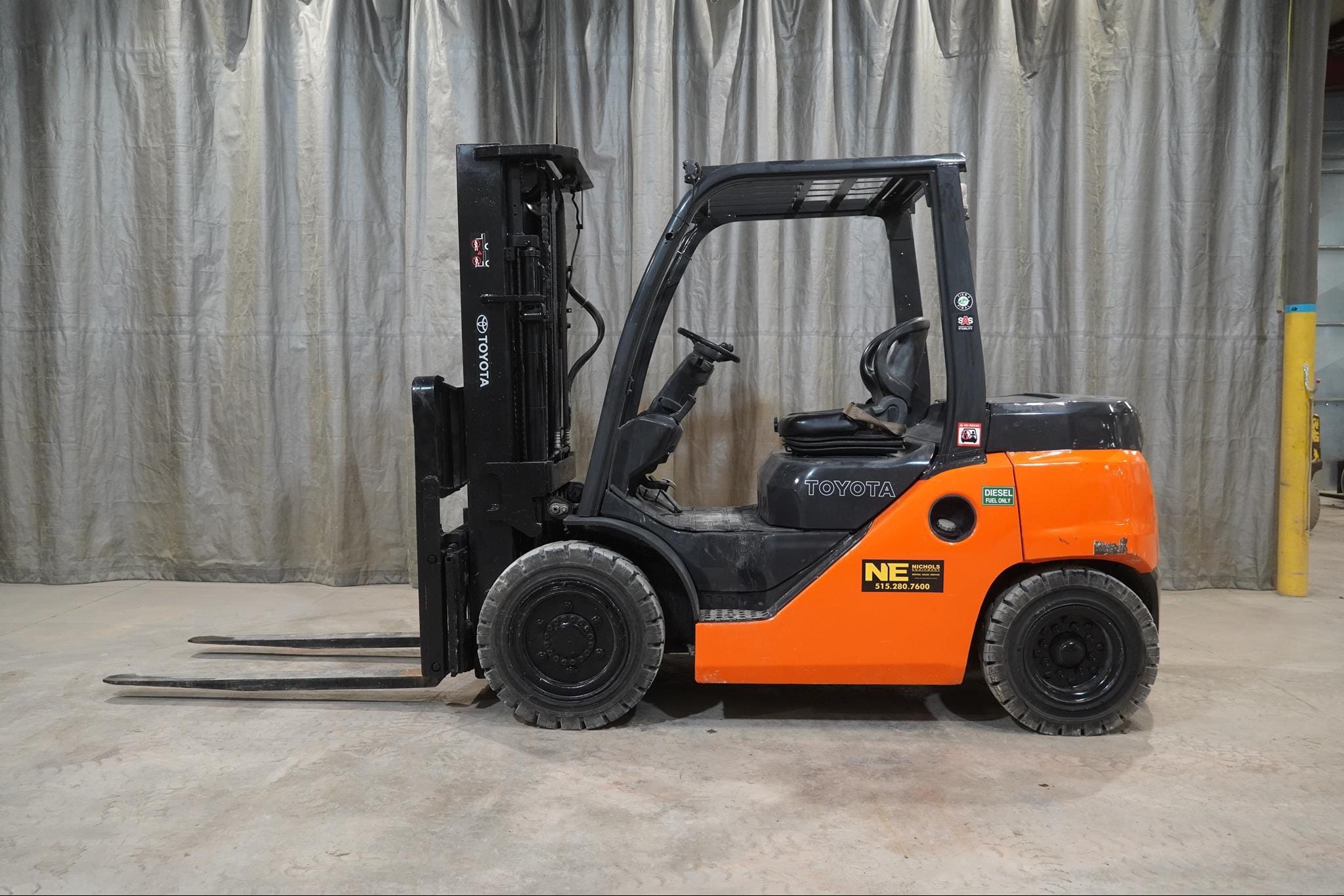 2018 Toyota 8FD35U Equipment Image0