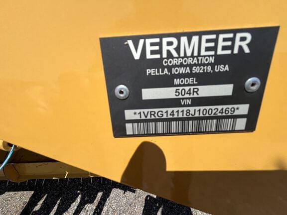 Image of Vermeer 504R equipment image 4