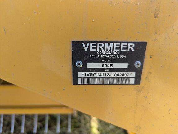 Image of Vermeer 504R equipment image 3