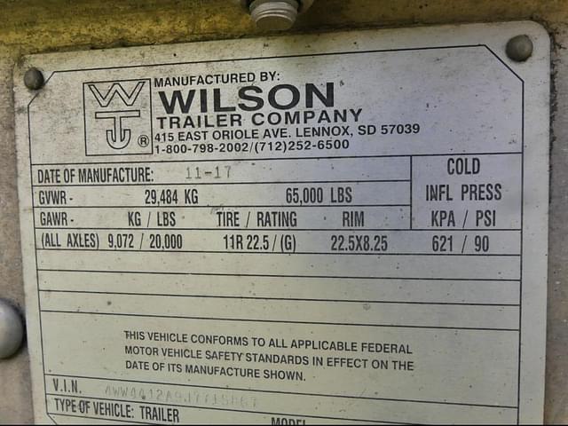 Image of Wilson DWH-650B equipment image 4