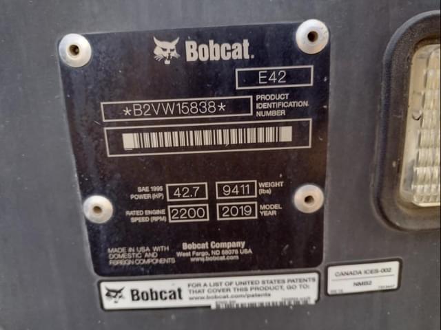 Image of Bobcat E42 equipment image 4