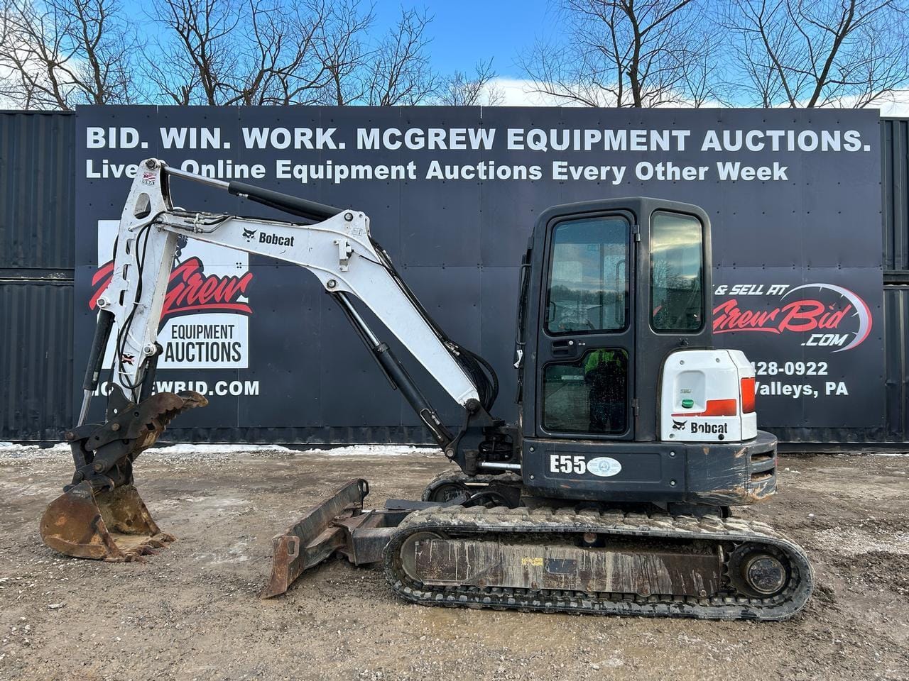 2019 Bobcat E55 Equipment Image0