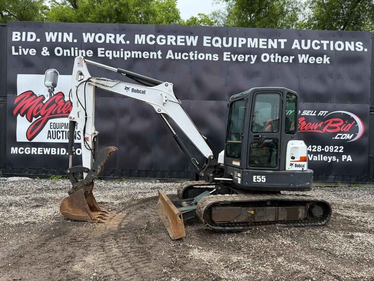 2019 Bobcat E55 Equipment Image0