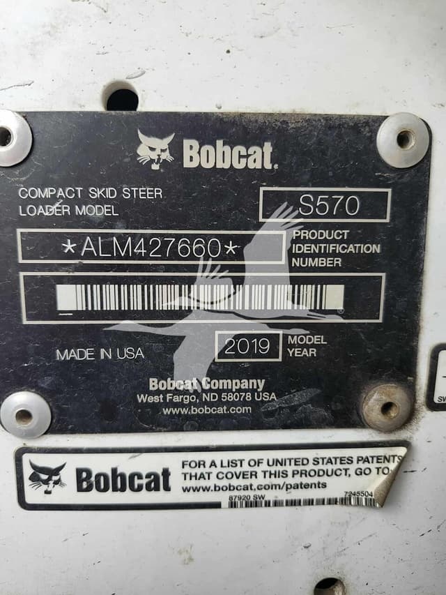 Image of Bobcat S570 equipment image 1