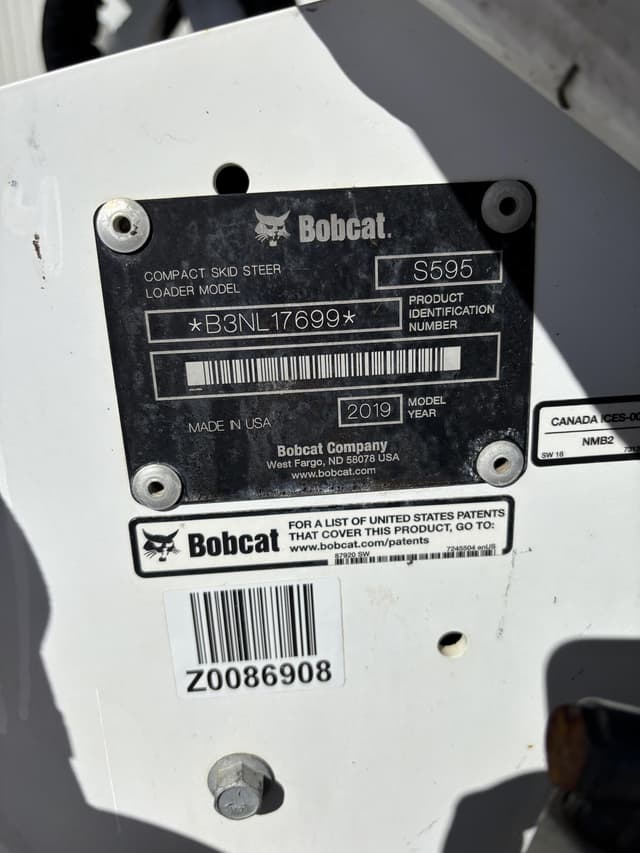 Image of Bobcat S595 equipment image 1
