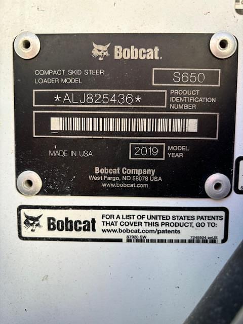 Image of Bobcat S650 equipment image 2