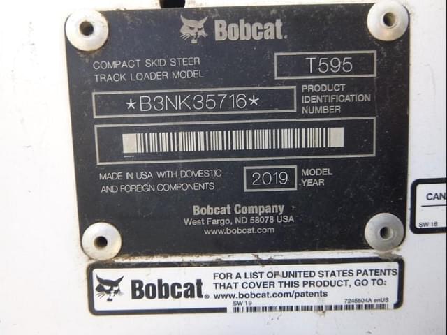 Image of Bobcat T595 equipment image 4