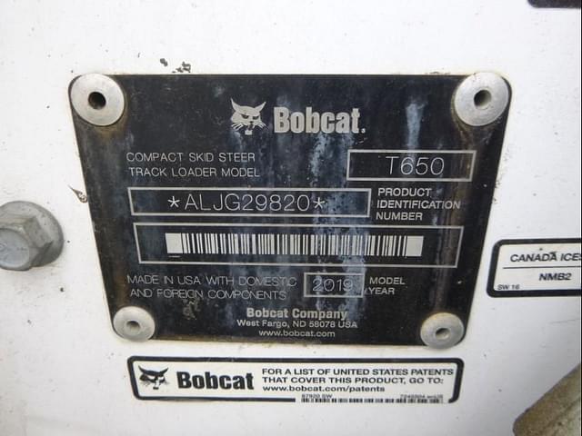 Image of Bobcat T650 equipment image 4