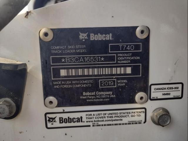 Image of Bobcat T740 equipment image 4