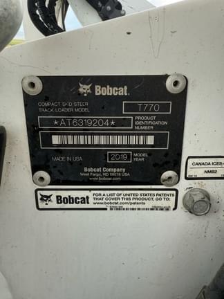 Image of Bobcat T770 equipment image 3