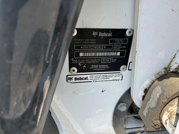 Image of Bobcat T870 equipment image 2