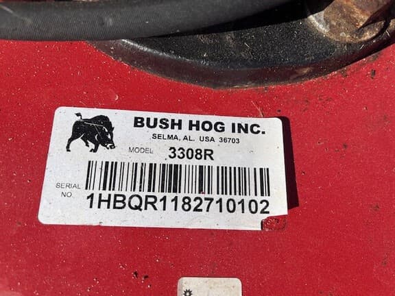 Image of Bush Hog 3308R equipment image 2