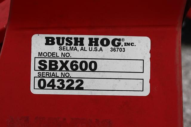 Image of Bush Hog SBX60 equipment image 4