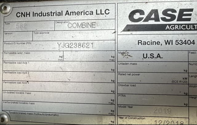 Image of Case IH 8250 equipment image 1