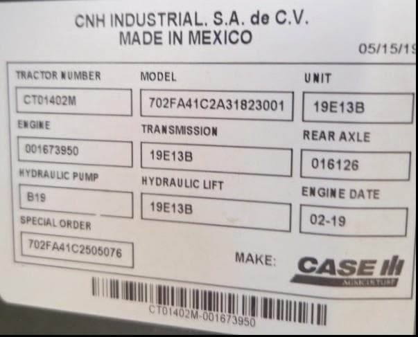 Image of Case IH Farmall 110A equipment image 1