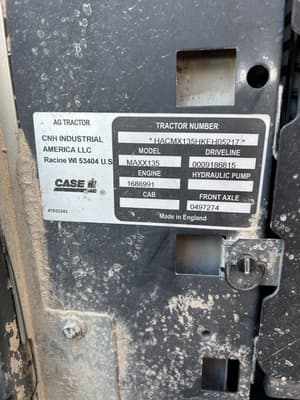 2019 Case IH Maxxum 135 Image