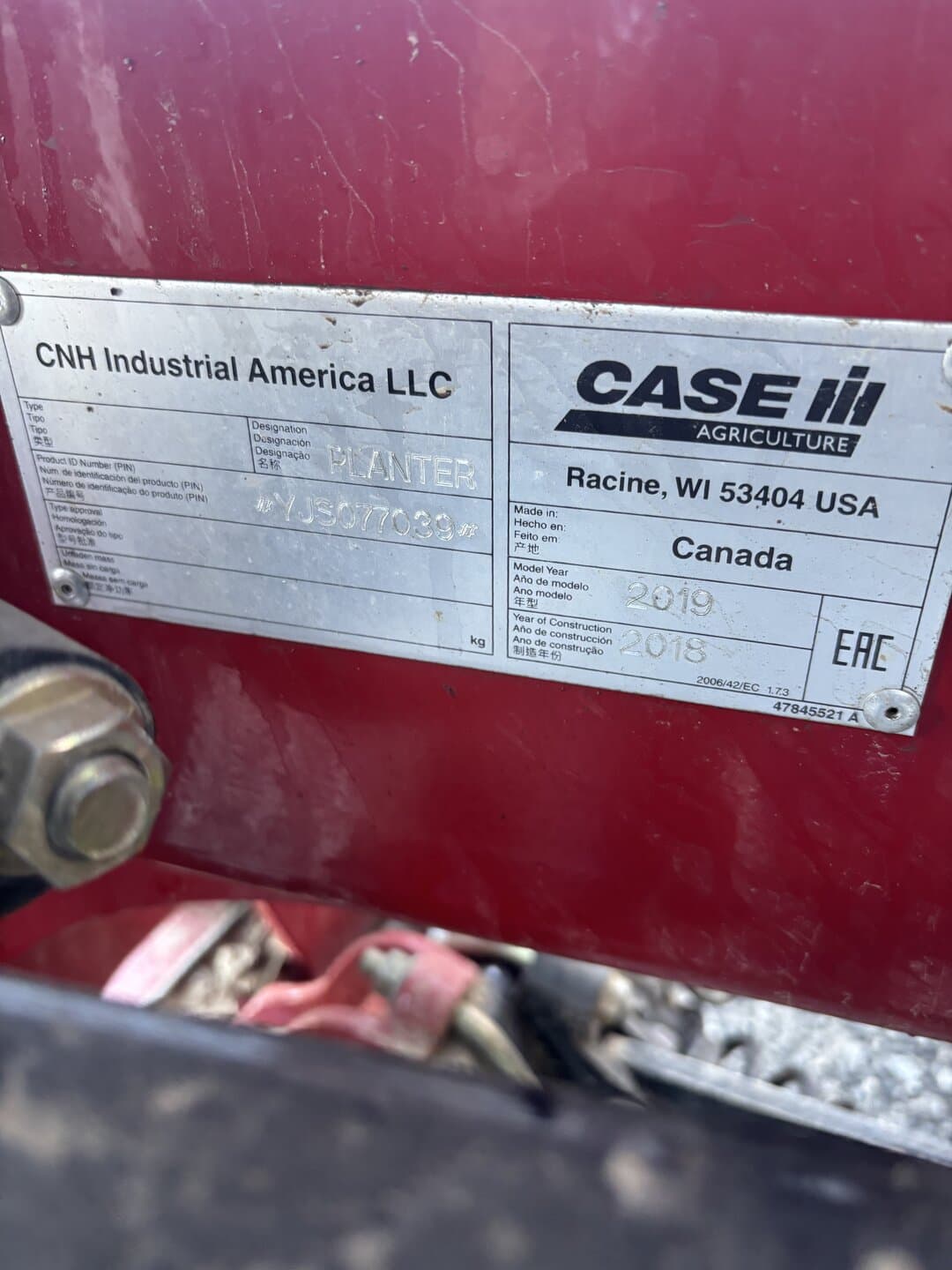 Image of Case IH Precision Disk 500T Image 1