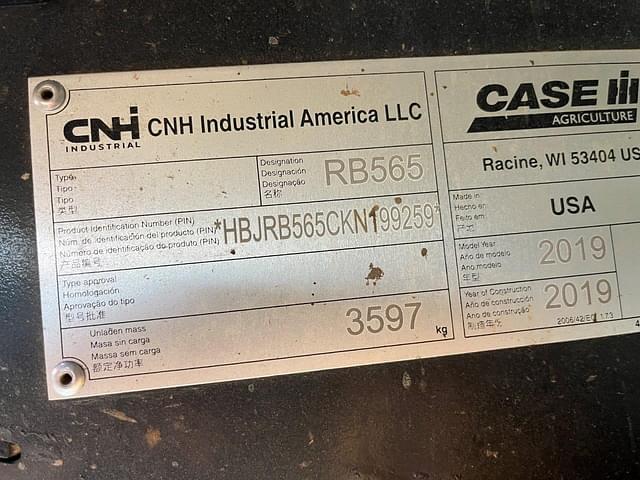 Image of Case IH RB565 Premium equipment image 1