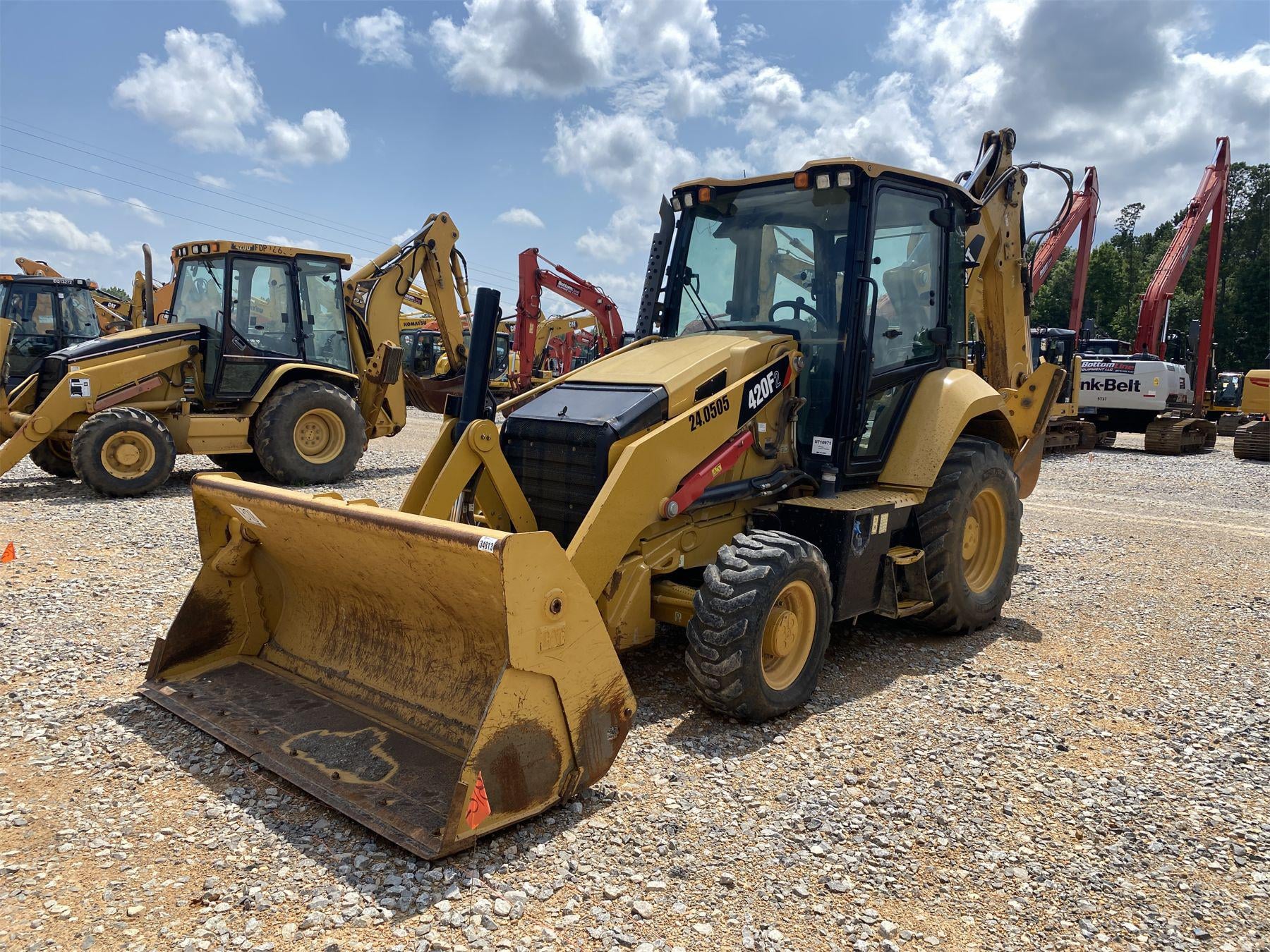 SOLD - 2019 Caterpillar 420F2 Lot No. 52899610 Construction with 1,561 ...