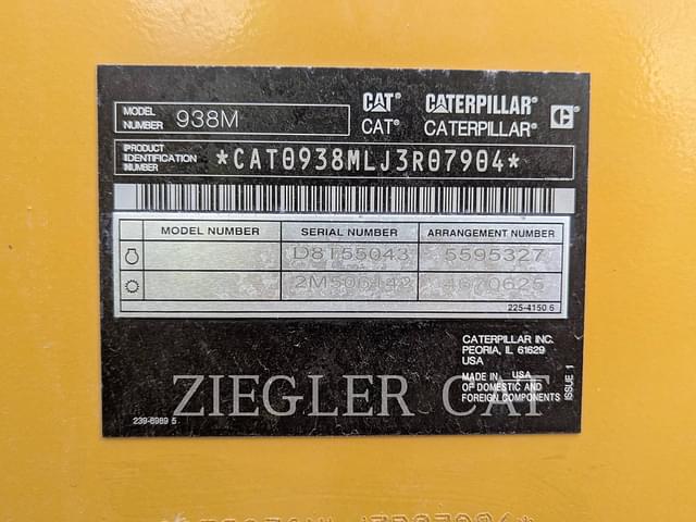 Image of Caterpillar 938M equipment image 1