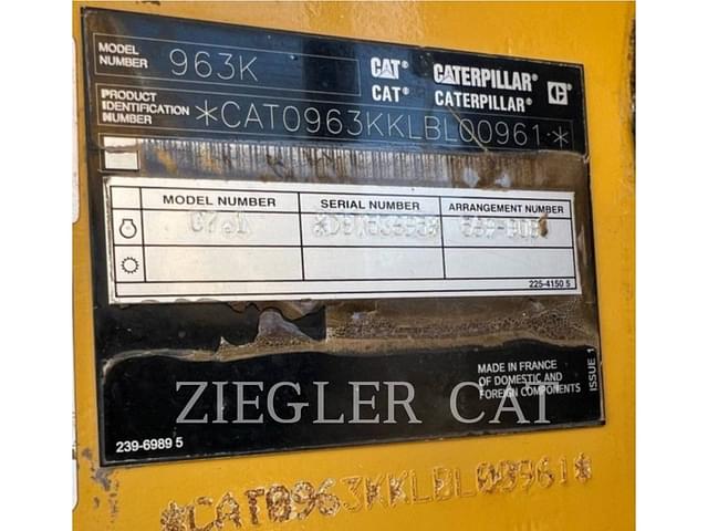 Image of Caterpillar 963K equipment image 3