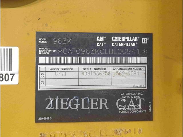 Image of Caterpillar 963K equipment image 1