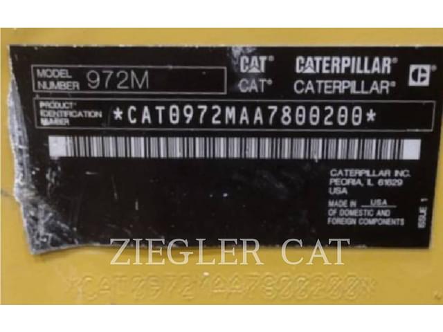 Image of Caterpillar 972M equipment image 4