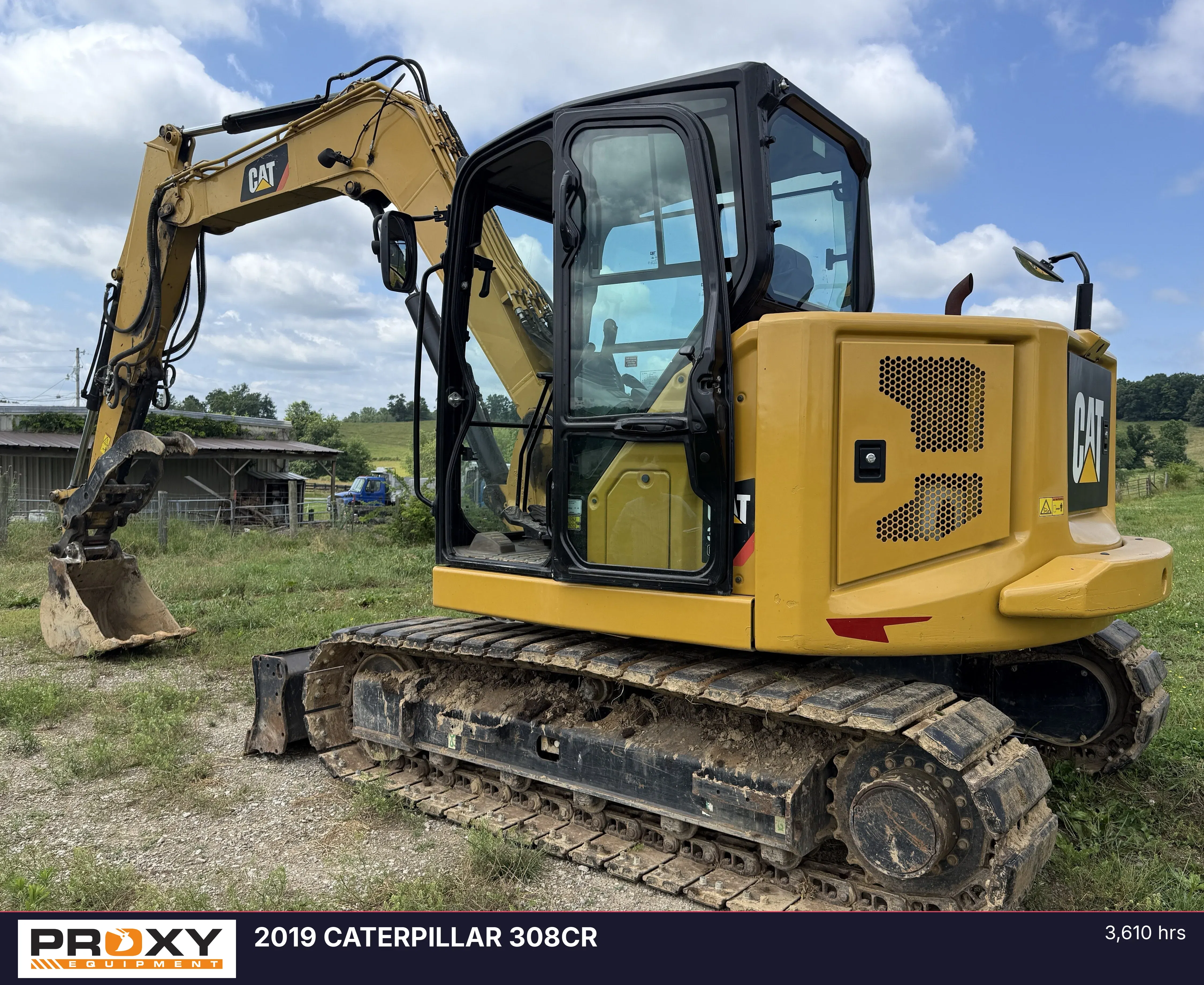 2019 Caterpillar 308CR Equipment Image0