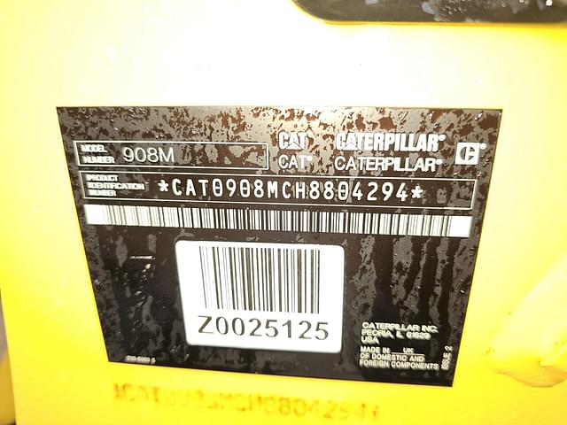 Image of Caterpillar 908M equipment image 2